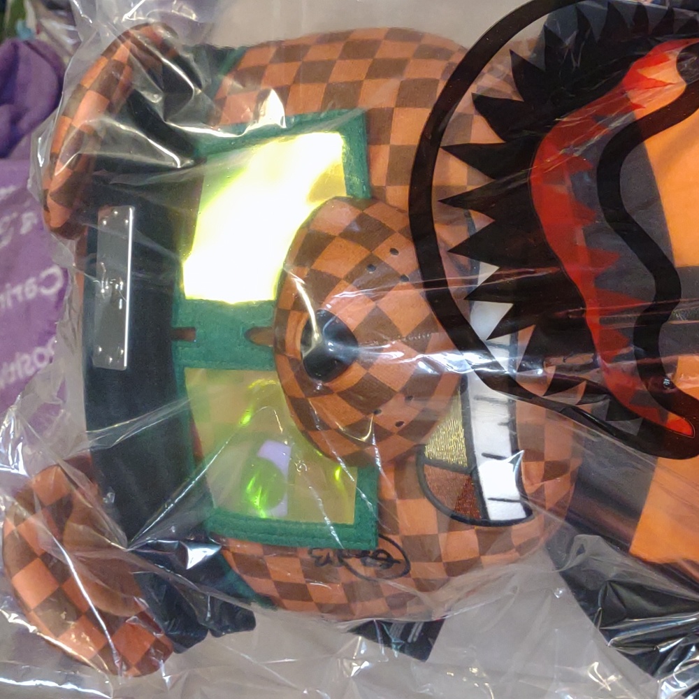 SPRAYGROUND Naruto Money Bear Teddy Bear Backpack - Picture 16 of 16